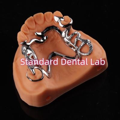 China Kobaltchrom-Rahmen Ni Be Free abnehmbare Zahnprothese China Dental Lab zu verkaufen