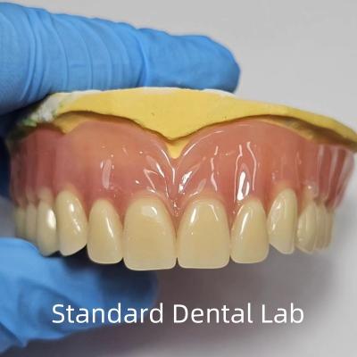 Cina Standard Ivoclar Complete Acrylic Denture Professional Certificato FDA in vendita