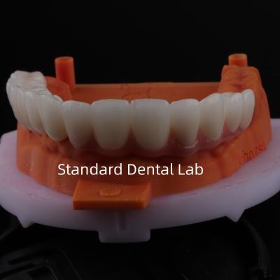 China Bien ajustado Precisión Estética Coroa de zirconia corona de porcelana de zirconia corona de porcelana rosa con sombra de blanqueamiento en venta