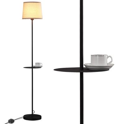 China Modern floor lamp with tray, modern led floor lamp for bedroom for sale