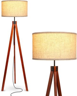 China European Mid Century Lamp Modern Tall Tripod LED Free Standing Floor Lamp For Living Room for sale