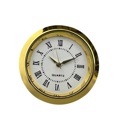 China Small Size Minimalist 36mm Gold Bezel Number Watch Clock Insert for sale