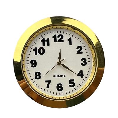 China High Quality Minimalist 38mm Indoor Mini Clock Small Clock Insert for sale