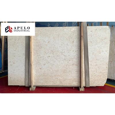 China Sahara stone beige marble egitto slabs perlato de svevo de crema dark marble slab modern natural beige marble for sale