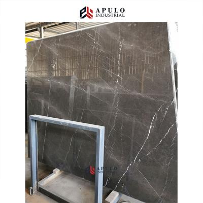 China Factory direct valentina varso de marquina pietra de marquina gray marble gray marble tile modern direct gray marble slab for sale