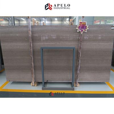 China Gray Athena Marble Flooring Tiles Italy Factory Direct Sandal Marble Brown Grain Modern Wooden s Marble for sale