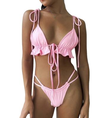 China Breathable APP Swimsuit FILTER Two Piece Set Soft Beach Wear Bikini for sale