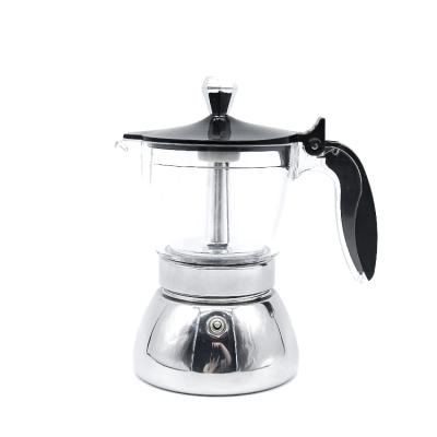 China Custom Commercial Stainless Steel 4/6cups Arabic Coffee Maker Coffee Machine From China Outdoor Supplier for sale