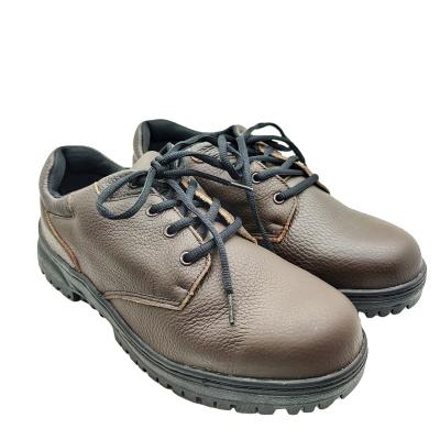 China Steel Toe Taiwan Made Brown Genuine Leather Shoes for Engineers for sale