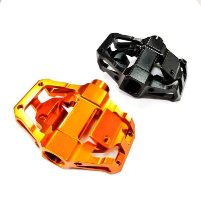 China Bicycles Taiwan made Anodized Aluminium CNC Foot Padel Parts for Bike for sale