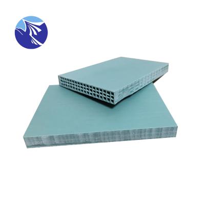 China Industrial Fireproof Customizable Green Plastic Cavity Panel Concrete Formwork for sale