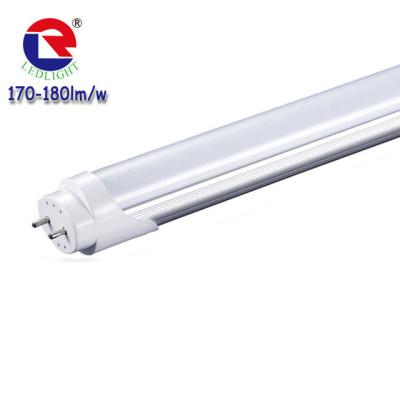 China Warehouse Low Price High Lumen 180lm/w LED T8 Tube Light 2ft 4ft Aluminum Plastic 5ft for sale