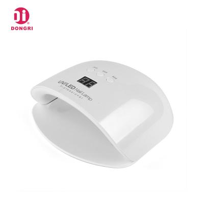 China Nail Gel Nail Polish Builder Gel Quick Cure Nail Salons Must Have This 24W Led UV Professional Nail Lamp for sale