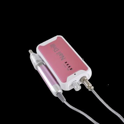 China Use Cavity Cup Motor DONGRI DR389 30000RM Brushless Rechargeable Nail Drill for sale