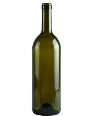 China Dark Green Wine 1.5L Large Capacity Color Glass Wine Bottle Cheap Price for sale