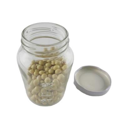 China China Flint Glass Color Food Glass Jar for sale