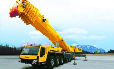 Chine Gendarmerie High Efficiency Jaune 50T Grue Pour Construction Projet à vendre