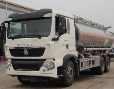 China 6*4 Oil transportation Tank Truck Trailer / oil storage tankers 20000L Volume for sale