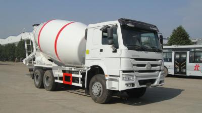 China Sinotruk Howo brand Concrete Mixing Truck 8CBM 371 HP whilte color or red color for sale