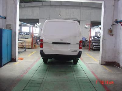 China 4.92-5.35 Meter Long Diesel Fuel Driven Mini Van Bus For Passenger / Cargo Transportation for sale