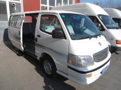 China 11- 14 Seats Van Mini Bus , Mini Bus Van Front Engine EURO 2 White for sale