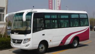 China 20 Seater Bus 6m - 7m Mini Van Bus 6600×2240×2830mm Integral Front Lamp for sale