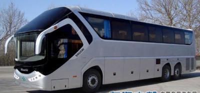 China long distance City Service Bus With Leaf Spring Suspension 65 Seats for sale