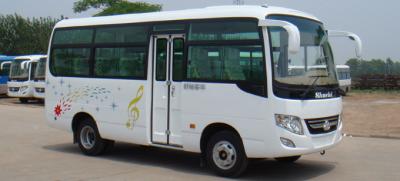 China 4 Stroke Mini City Bus 26 Seats Mini Van Bus With Spare Tire Adjustment Arm for sale