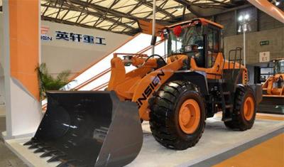 China Energy Saving Engine 5 Ton Bucket Wheel Loader For Road Construction for sale