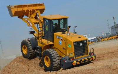 China High Reliability Mining Wheel Loader , Wheel Loader Excavator Stability for sale