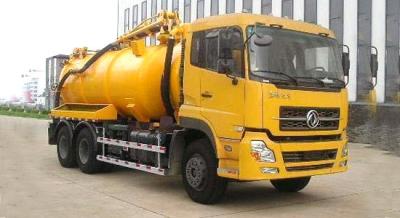 China Model Customized Sinotruk 16cubic meters vacuum sewage suction truck tanker for sale