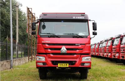 China 3825 + 1350mm Op zwaar werk berekende de Vrachtwagenaanhangwagens van de Wielbasis/Stortplaatsvrachtwagen Sinotruk Howo 6x4 Te koop