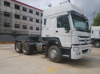 China Witte Eerste Euro 2 van Sinotruk Howo 6x4 - verhuizersvrachtwagen met 420 HP Tractorhoofd Te koop