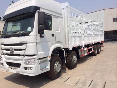 中国 倉庫のタイプ貨物棒のトラックSINOTRUK HOWO 8X4 LHD Euro2 371HPの一般貨物のトラック 販売のため