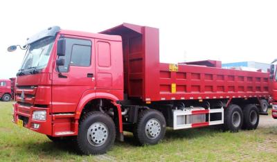 Chine Camion à benne basculante résistant de Sinotruk 8x4 utilisé pour le projet de construction dans les pays africains à vendre