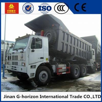 Chine 6×4 LHD RHD 371HP camion à benne basculante résistant de 70 tonnes SINOTRUK HOWO pour le secteur de extraction à vendre