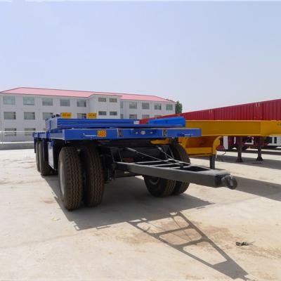 China Goods Transportation Special Purpose Vehicle ZY Axle 40 Tons Cargo Full Trailer for sale