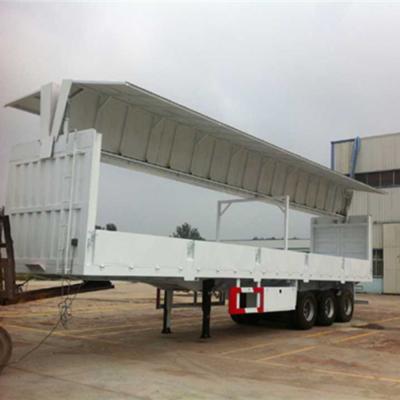 China Cargo Open Special Purpose Truck , Wing Van Truck Diesel 6x4 10 Wheeler for sale