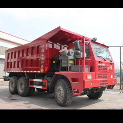 Chine SINOTRUK HOWO camion à benne basculante résistant de 420 puissances en chevaux/camion benne basculante d'exploitation capacité de chargement de 70 tonnes à vendre