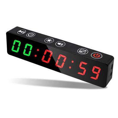 China Countdown Digital Timer Crossfit Timer Crossfit Timer Portable Gym Mini Interval Clock Industrial Magnetic Timer for sale