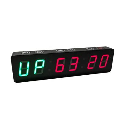 China Industrial Portable Rechargeable Magnetic LED Countdown Timer Pacemaker Gym Workout Timer for sale