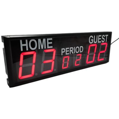 China Large Indoor Electronic Led Digital Display Basketball Scoreboard Timer Volleyball Scoreboard for sale