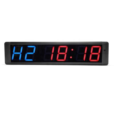 China Good Quality BRIEF Digit 6 4 Inch Stopwatch Gym Timer LED Display Screen Digital Countdown Timer for sale