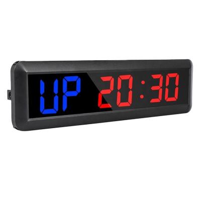 China 2.3 Inch Interval Crossfit Timer Digital Wall Clock Gym Multifunctional High Quality Industrial Timer for sale