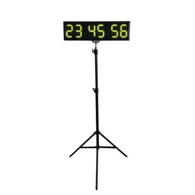 China Commercial Sports 4 Inch High Quality Large Display Screen Digital Led Countdown Timer Gym Clock for sale