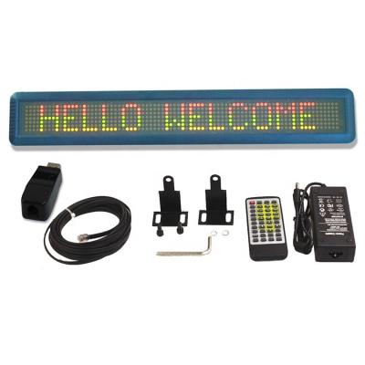 China Industrial Led Matrix Display Small Programmable Scrolling Module Moving Led Sign Board for sale