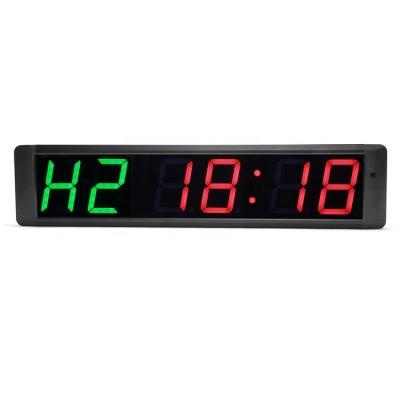 China Commercial Home Sports 4 Inch Large Display Screen Digital Led Countdown Gym Workout Clock Timer for sale