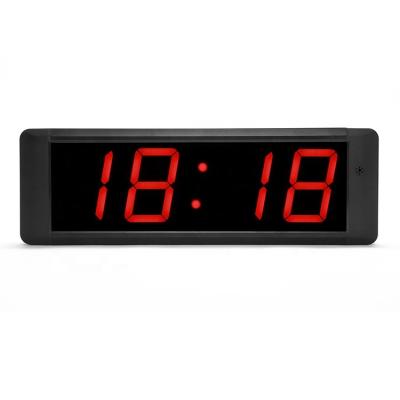 China New Industrial Electronic Digital Timer Home Wall Clock For Gym LED Display Digital Day Meter for sale