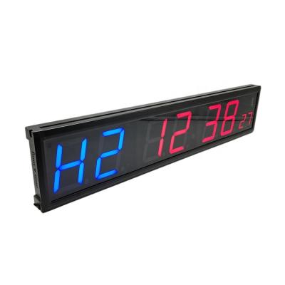 China 4 Inch 8 Digit Large Display Led Crossfit Timer Industrial Fitness Training Timer for sale