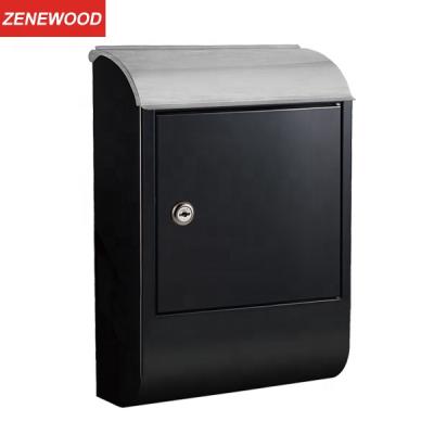 China Zenewood Outdoor Wall Mounted Small Parcel Delivery Drop Parcel Home Box /WPB018 for sale